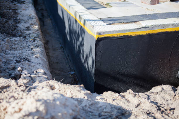 Professional Interior Drainage System technician working in Essington, PA
